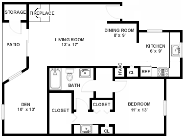 1 Bedroom Apartment - Windward