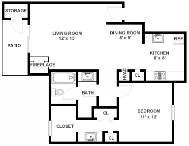 1 Bedroom Apartment - Windward